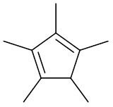 1,2,3,4,5-pentametylocyklopentadien CAS: 4045-44-7