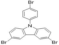 3,6-dibromo-9-(4-bromo-fenylo)-9H-karbazol CAS: 73087-83-9